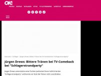 Bild zum Artikel: Jürgen Drews: Er ist zurück - Tränen in TV-Show