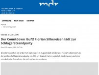 Bild zum Artikel: Der Countdown läuft! Florian Silbereisen lädt zur Schlagerstrandparty
