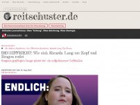 Bild zum Artikel: DECHIFFRIERT: Wie sich Ricarda Lang um Kopf und Kragen redet