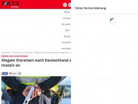 Bild zum Artikel: Zahlen sind alarmierend - Illegale Einreisen nach Deutschland steigen massiv an