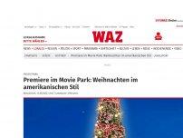 Bild zum Artikel: Freizeitpark: Winter-Event im Movie Park: Wie in einem Weihnachtsfilm