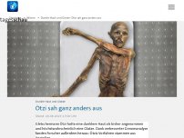 Bild zum Artikel: Dunkle Haut und Glatze: Ötzi sah ganz anders aus