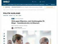 Bild zum Artikel: Härte gegen Migranten, mehr Sozialausgaben für Bürger – Sozialdemokratie à la Dänemark