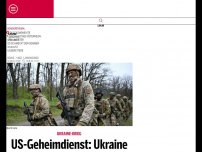 Bild zum Artikel: US-Geheimdienst: Ukraine erreicht Ziel der Gegenoffensive nicht