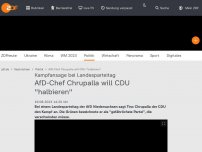 Bild zum Artikel: AfD-Chef Chrupalla will CDU 'halbieren'