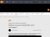 Bild zum Artikel: Welche Corona-Impfstoffe sind verfügbar?