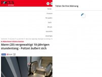 Bild zum Artikel: München - Mann vergewaltigt mitten in der Stadt stundenlang einen 18-Jährigen