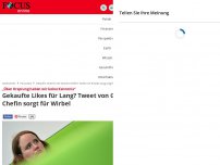 Bild zum Artikel: „Über Ursprung haben wir keine Kenntnis“ - Gekaufte Likes für die Grünen-Chefin? Tweet von Ricarda Lang sorgt für Wirbel