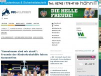 Bild zum Artikel: Kupferdachrinne vom Dach des Sportlerheims Katzwinkel entwendet