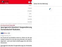 Bild zum Artikel: Newsticker - Kuss-Skandal um Rubiales - jetzt wird die spanische Justiz aktiv