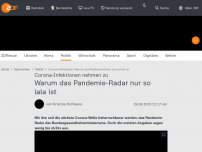 Bild zum Artikel: Warum das Pandemie-Radar nur so lala ist