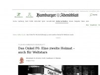Bild zum Artikel: 75 Jahre Hamburger Abendblatt: Das Onkel Pö: Eine zweite Heimat – auch für Weltstars