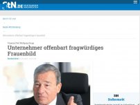 Bild zum Artikel: Trigema-Chef Wolfgang Grupp: Unternehmer offenbart fragwürdiges Frauenbild