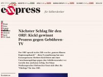 Bild zum Artikel: Nächster Schlag für den ORF: Kickl gewinnt Prozess gegen Gebühren-TV