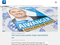 Bild zum Artikel: Fall Aiwanger: SPD und Grüne werfen Söder Machtkalkül vor