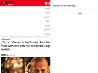 Bild zum Artikel: TV-Kolumne - „Tatort“-Desaster im Ersten: Ja, lebt denn das alte Fernsehen noch?