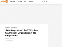 Bild zum Artikel: „Die Bergretter“ im ZDF – Tom Kaulitz will „irgendwann die Hauptrolle“