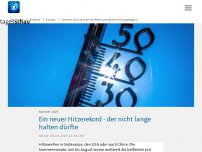 Bild zum Artikel: Sommer 2023 war der heißeste seit Aufzeichnungsbeginn