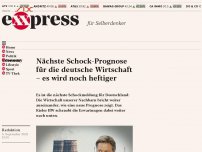 Bild zum Artikel: Nächste Schock-Prognose für die deutsche Wirtschaft – es wird noch heftiger