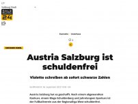 Bild zum Artikel: Austria Salzburg ist schuldenfrei