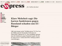 Bild zum Artikel: Klare Mehrheit sagt: Die harten Sanktionen gegen Russland schaden uns EU-Bürger