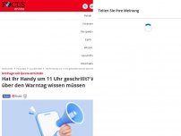 Bild zum Artikel: Bundesweite Probe am 14. September  - Das müssen Sie über den Warntag wissen - so bereiten Sie sich vor