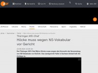 Bild zum Artikel: Höcke muss wegen NS-Vokabular vor Gericht