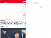 Bild zum Artikel: Kommentar - Völler elektrisiert Deutschland - wir brauchen den Rudi-Effekt bis zur EM