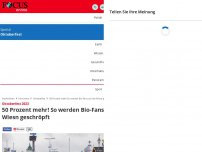 Bild zum Artikel: Oktoberfest 2023 - 50 Prozent mehr! So werden Bio-Fans auf der Wiesn geschröpft