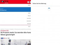 Bild zum Artikel: Oktoberfest 2023 - 50 Prozent mehr! So werden Bio-Fans auf der Wiesn geschröpft