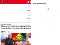 Bild zum Artikel: Kontroverse Aussagen bei Sat.1 - 'Meinungsfreiheit unerwünscht“: Nach Heino-Auftritt bekommt Sat.1 Wut zu spüren