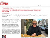 Bild zum Artikel: Heino flippt im Frühstücks-Fernsehen völlig aus: 'Ins Gehirn geschissen!'