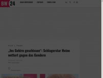 Bild zum Artikel: „Ins Gehirn geschissen“: Schlagerstar Heino wettert gegen das Gendern