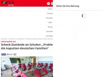 Bild zum Artikel: Lehrer packen aus - Schock-Zustände an Schulen: „Problem sind die kaputten deutschen Familien“