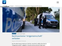 Bild zum Artikel: Bundesweite Razzia: Rechtsextreme 'Artgemeinschaft' verboten