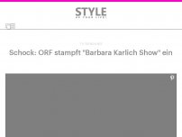Bild zum Artikel: Schock: ORF stampft 'Barbara Karlich Show' ein