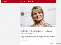 Bild zum Artikel: Uschi Glas: In dem Wort Indianer ist für mich nichts Beleidigendes