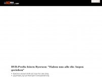 Bild zum Artikel: BVB-Profis feiern Ryerson: 'Haben uns alle die Augen gerieben'