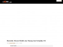 Bild zum Artikel: Bericht: Horst Heldt ein Thema bei Schalke 04