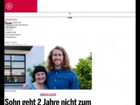 Bild zum Artikel: Sohn geht 2 Jahre nicht zum Friseur, um krebskranker Mutter Perücke spenden zu können