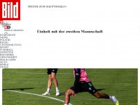 Bild zum Artikel: Einheit mit der zweiten Mannschaft - Boateng schon Boss im Bayern-Training!