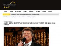 Bild zum Artikel: Andy Borg bietet auch zur Weihnachtszeit Schlager & Spaß