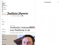 Bild zum Artikel: Bitkom: Deutsche Unternehmen wenden sich von X ab