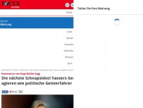 Bild zum Artikel: Kommentar von Hugo Müller-Vogg - Die nächste Schnapsidee! Faesers Genossen agieren wie politische Geisterfahrer