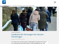 Bild zum Artikel: Landkreise für Kürzungen auch bei Ukraine-Flüchtlingen
