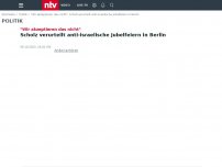 Bild zum Artikel: 'Wir akzeptieren das nicht': Scholz verurteilt anti-israelische Jubelfeiern in Berlin