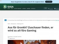 Bild zum Artikel: Aus für Gronkh? Zuschauer finden, er wird zu alt fürs Gaming