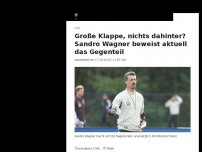 Bild zum Artikel: Große Klappe, nichts dahinter? Wagner beweist aktuell das Gegenteil