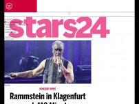 Bild zum Artikel: Rammstein in Klagenfurt nach 110 Minuten ausverkauft!
