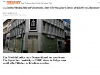Bild zum Artikel: Deutsche Modekette ist insolvent: Alle 130 Filialen werden in Kürze geschlossen